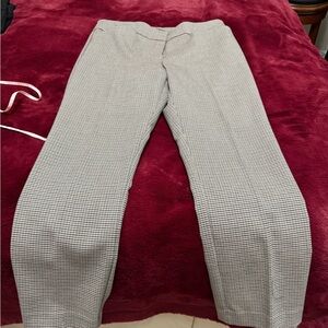 Women’s Ann Taylor Classic Checkered Pants 12 never worn